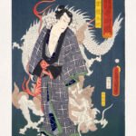 Unryu Kuro conjuring up a dragon