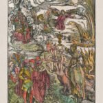 The woman of the Apocalypse and the seven-headed dragon