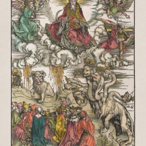 The beast with the lamb's horns and the beast with seven heads