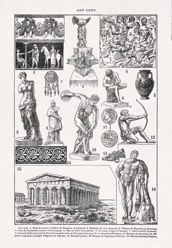 Engraving on Greek art