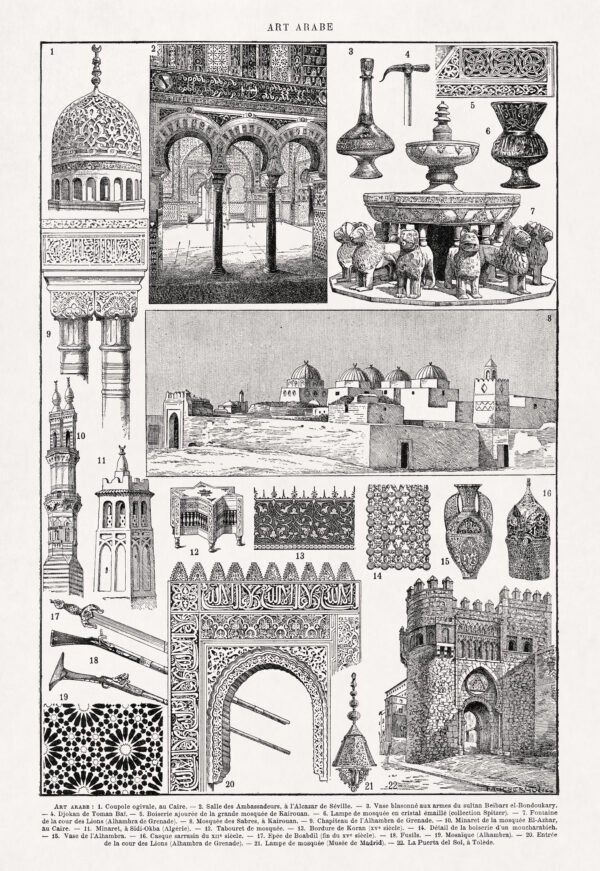 Engraving on Islamic art