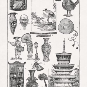 Engraving on Japanese art