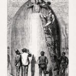 J.T. Maston going out of the projectile