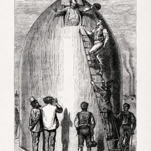 J.T. Maston going out of the projectile