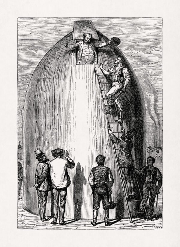 J.T. Maston going out of the projectile