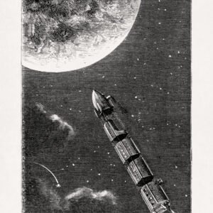 The projectile trains for the Moon - From the Earth to the Moon