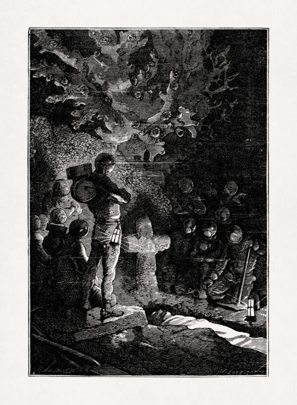 Undersea funeral - 20,000 Leagues Under the Seas