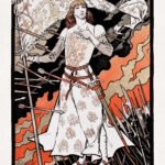Sarah Bernhardt as Joan of Arc