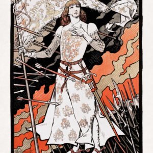 Sarah Bernhardt as Joan of Arc