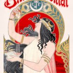 Color lithograph about Bitter Oriental